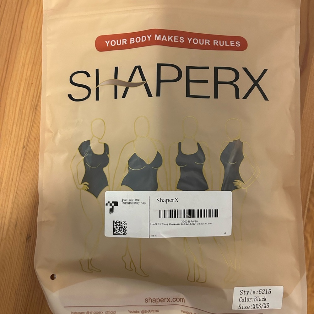 ShaperX Black Shapewear for Women
